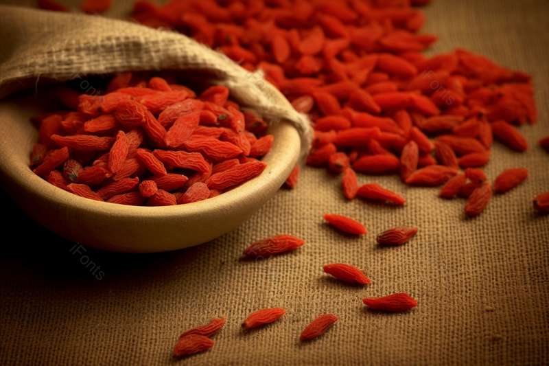 放在竹篮里的养生枸杞摄影实拍,高清,摄影图,摄影图片,图片大全,摄影图免费下载